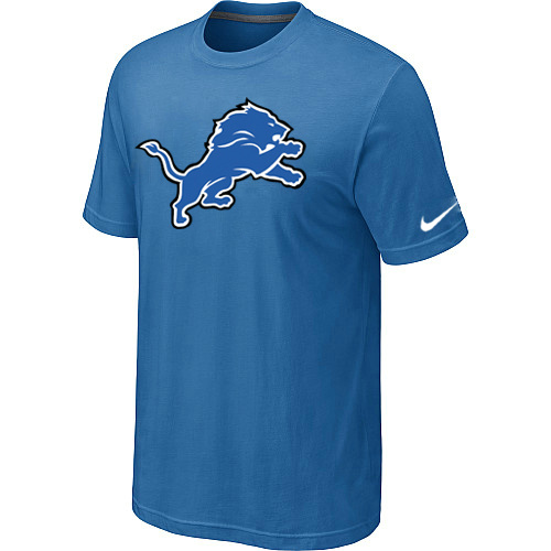 Nike Detroit Lions Sideline Legend Authentic Logo Dri-FIT NFL T-Shirt - Light Blue